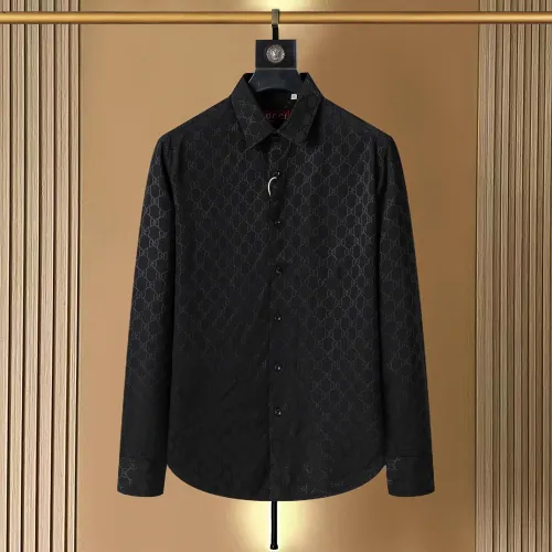 Cheap Gucci Shirts Long Sleeved For Men #1470572, $$48.00 USD On Gucci Shirts