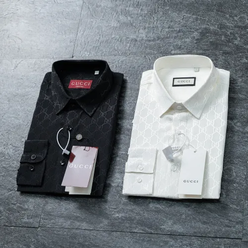 Replica Gucci Shirts Long Sleeved For Men #1470572 $48.00 USD for Wholesale