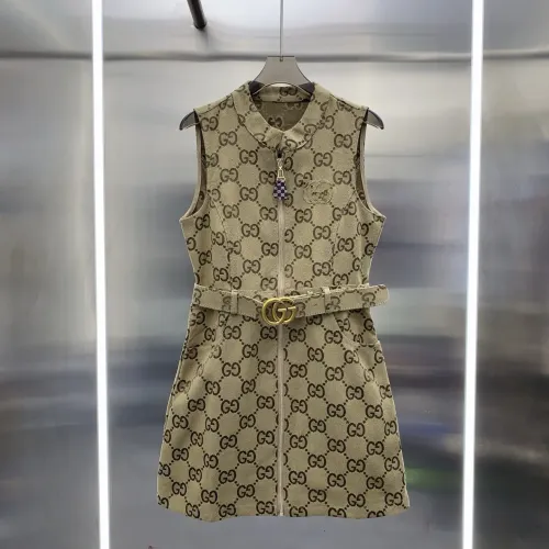 Replica Gucci Dresses Sleeveless For Women #1470582 $115.00 USD for Wholesale