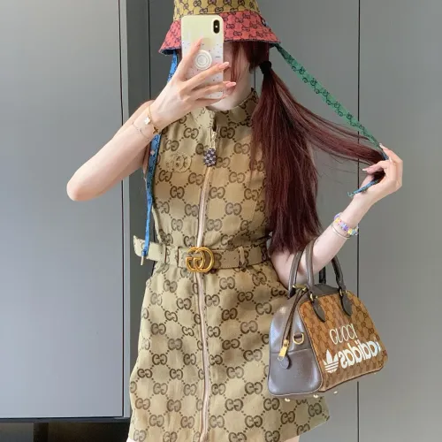 Replica Gucci Dresses Sleeveless For Women #1470582 $115.00 USD for Wholesale
