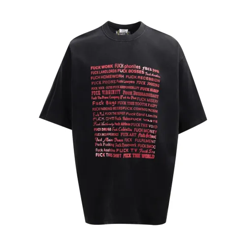 Cheap VETEMENTS T-Shirts Short Sleeved For Unisex #1470594, $$36.00 USD On VETEMENTS T-Shirts