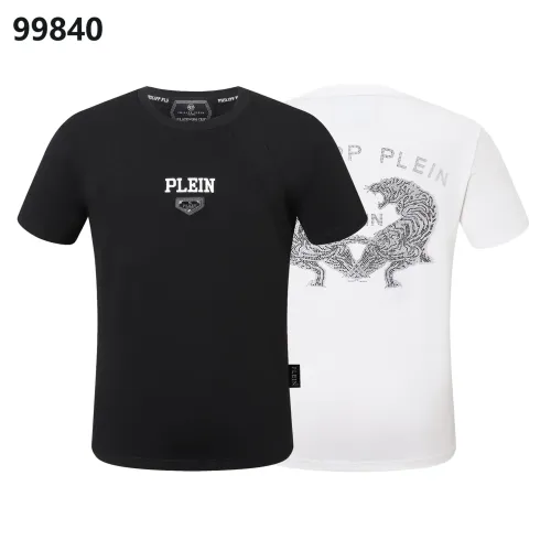 Replica Philipp Plein PP Oversize T-Shirts Short Sleeved For Men #1470675 $38.00 USD for Wholesale