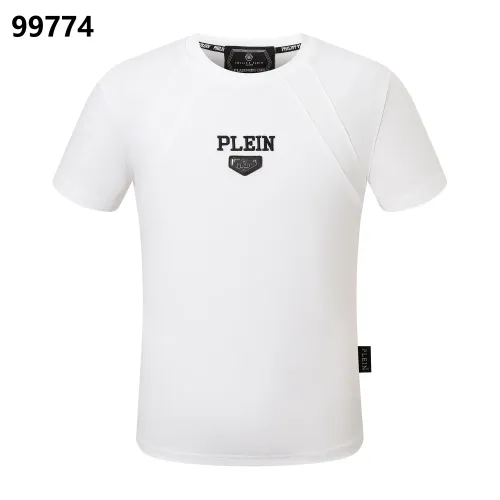 Replica Philipp Plein PP Oversize T-Shirts Short Sleeved For Men #1470676 $38.00 USD for Wholesale