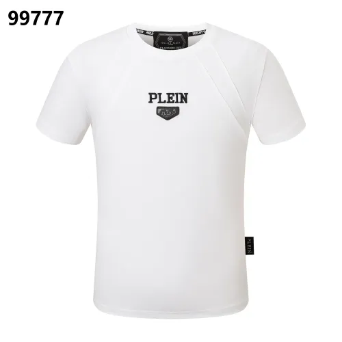 Replica Philipp Plein PP Oversize T-Shirts Short Sleeved For Men #1470680 $38.00 USD for Wholesale