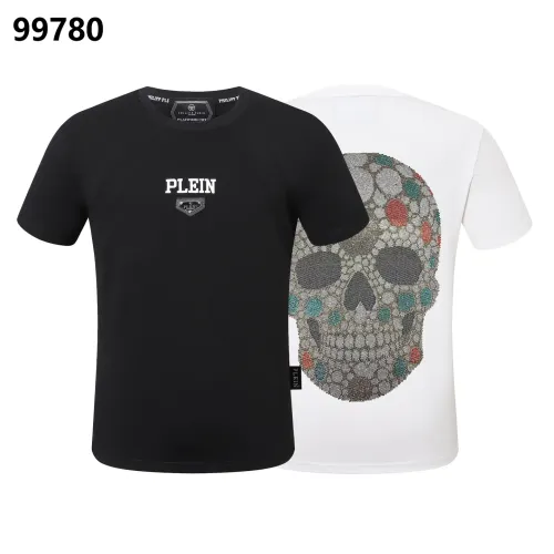 Replica Philipp Plein PP Oversize T-Shirts Short Sleeved For Men #1470684 $38.00 USD for Wholesale