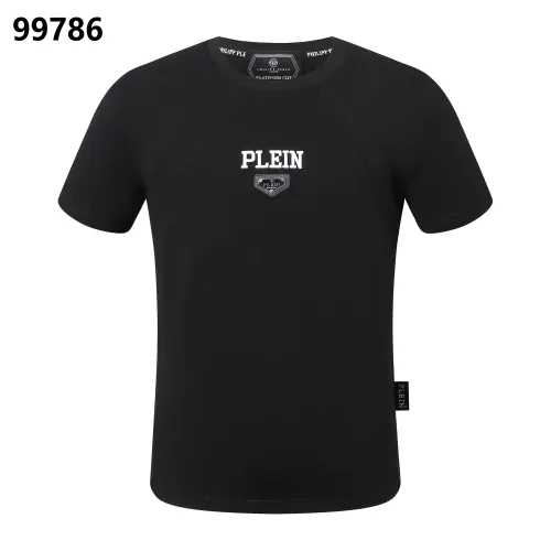 Replica Philipp Plein PP Oversize T-Shirts Short Sleeved For Men #1470693 $38.00 USD for Wholesale