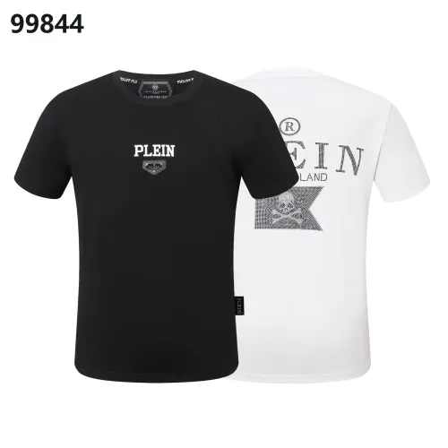 Replica Philipp Plein PP Oversize T-Shirts Short Sleeved For Men #1470708 $38.00 USD for Wholesale