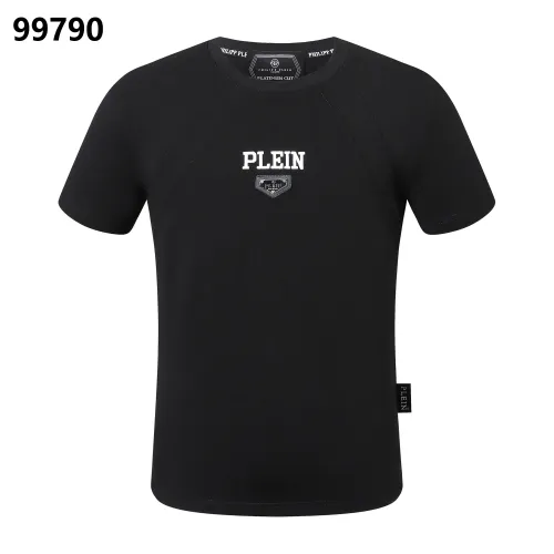 Replica Philipp Plein PP Oversize T-Shirts Short Sleeved For Men #1470717 $38.00 USD for Wholesale
