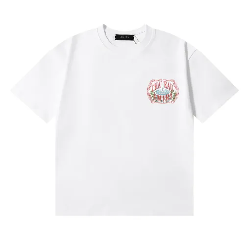 Replica Amiri T-Shirts Short Sleeved For Unisex #1470819 $29.00 USD for Wholesale