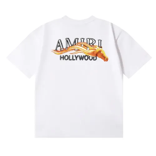 Cheap Amiri T-Shirts Short Sleeved For Unisex #1470823, $$29.00 USD On Amiri T-Shirts