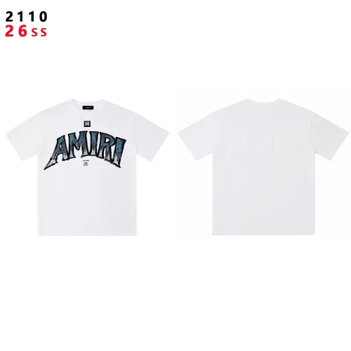 Cheap Amiri T-Shirts Short Sleeved For Unisex #1470824, $$29.00 USD On Amiri T-Shirts