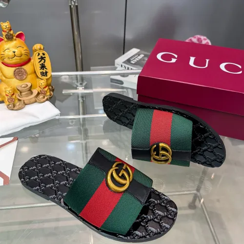 Replica Gucci Slippers For Men #1470873 $72.00 USD for Wholesale