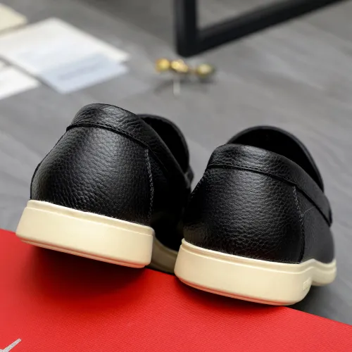 Replica Salvatore Ferragamo Leather Shoes For Men #1471059 $100.00 USD for Wholesale