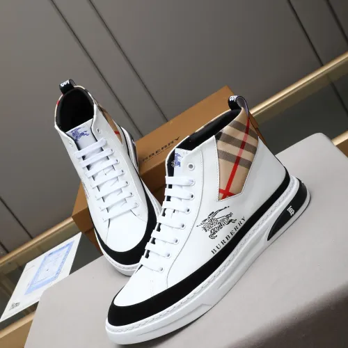 Cheap Burberry High Tops Shoes For Men #1471080, $$85.00 USD On Burberry High Tops Shoes