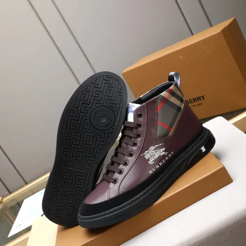 Replica Burberry High Tops Shoes For Men #1471081 $85.00 USD for Wholesale