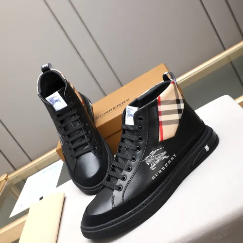 Cheap Burberry High Tops Shoes For Men #1471083, $$85.00 USD On Burberry High Tops Shoes