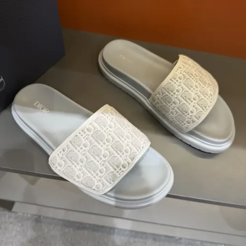 Replica Christian Dior Slippers For Men #1471122 $52.00 USD for Wholesale