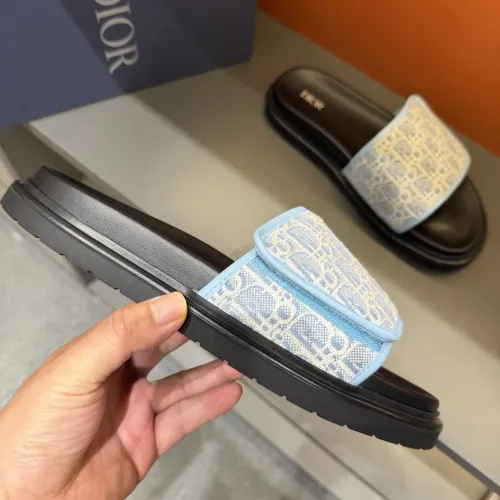 Replica Christian Dior Slippers For Men #1471123 $52.00 USD for Wholesale