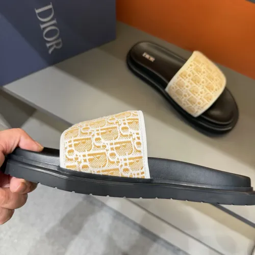 Replica Christian Dior Slippers For Men #1471124 $52.00 USD for Wholesale