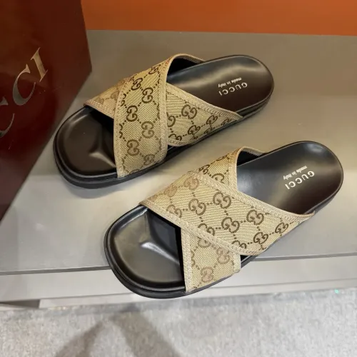 Replica Gucci Slippers For Men #1471150 $52.00 USD for Wholesale