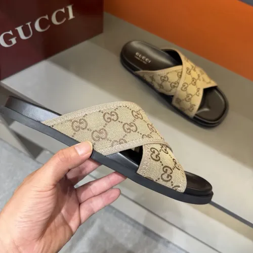 Replica Gucci Slippers For Men #1471150 $52.00 USD for Wholesale