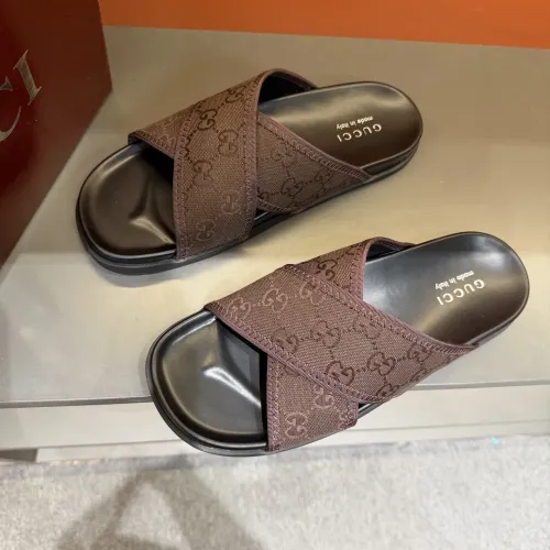 Replica Gucci Slippers For Men #1471151 $52.00 USD for Wholesale