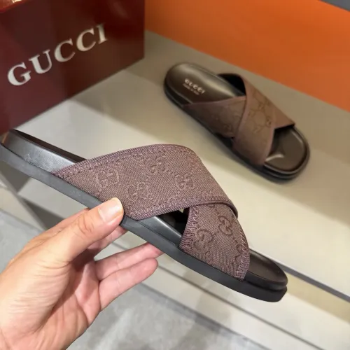 Replica Gucci Slippers For Men #1471151 $52.00 USD for Wholesale