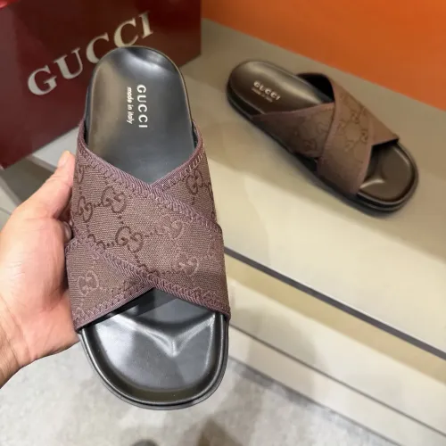 Replica Gucci Slippers For Men #1471151 $52.00 USD for Wholesale