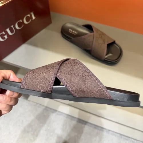 Replica Gucci Slippers For Men #1471151 $52.00 USD for Wholesale