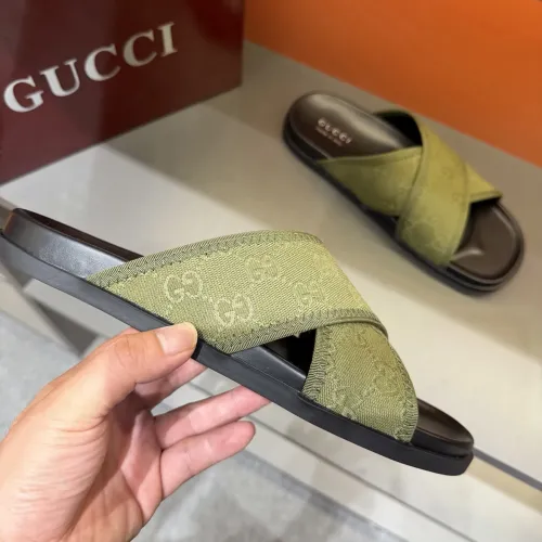 Replica Gucci Slippers For Men #1471152 $52.00 USD for Wholesale