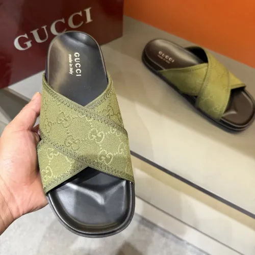 Replica Gucci Slippers For Men #1471152 $52.00 USD for Wholesale