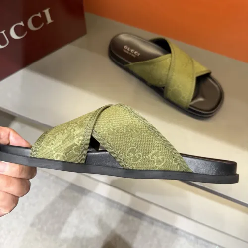 Replica Gucci Slippers For Men #1471152 $52.00 USD for Wholesale