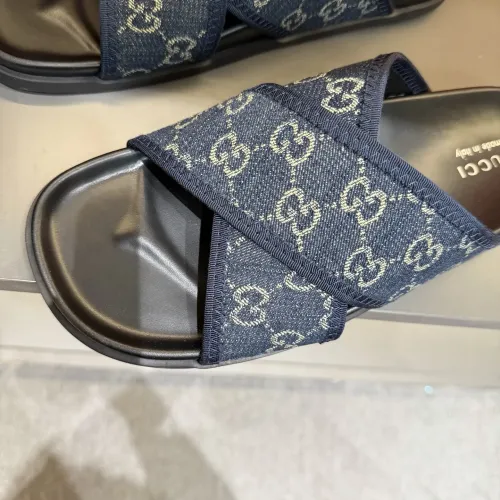 Replica Gucci Slippers For Men #1471153 $52.00 USD for Wholesale