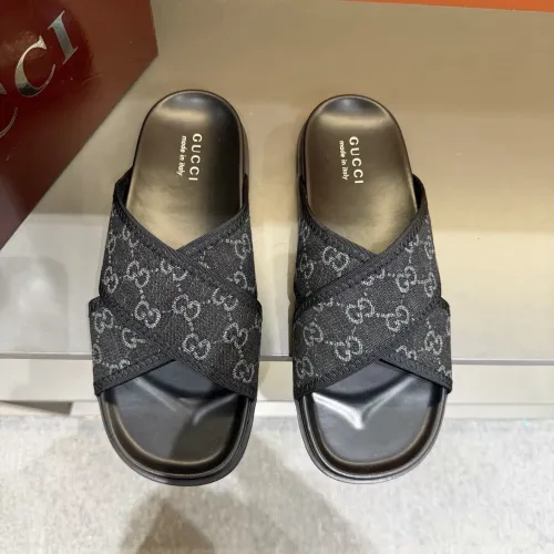 Replica Gucci Slippers For Men #1471154 $52.00 USD for Wholesale