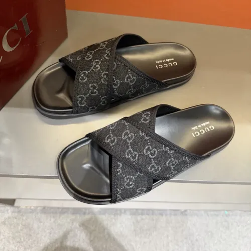 Replica Gucci Slippers For Men #1471154 $52.00 USD for Wholesale