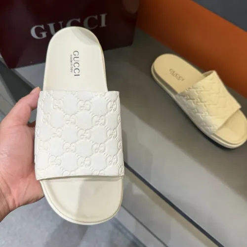 Replica Gucci Slippers For Men #1471155 $56.00 USD for Wholesale