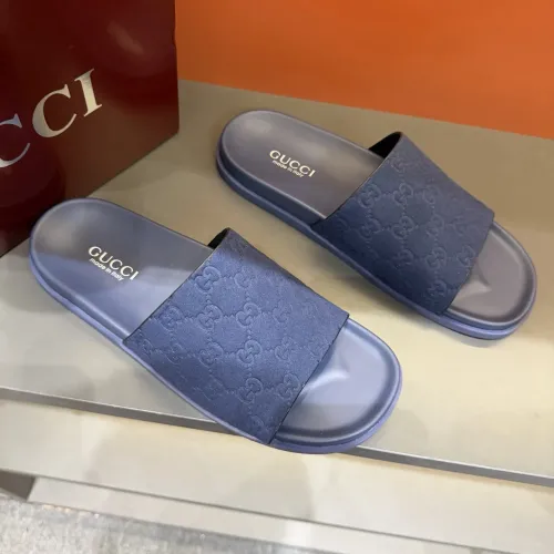 Replica Gucci Slippers For Men #1471156 $56.00 USD for Wholesale