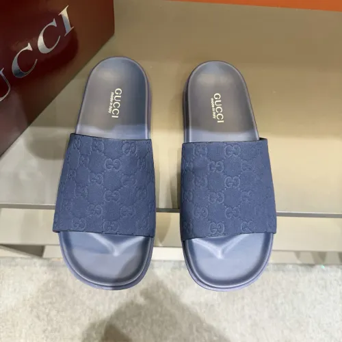 Replica Gucci Slippers For Men #1471156 $56.00 USD for Wholesale