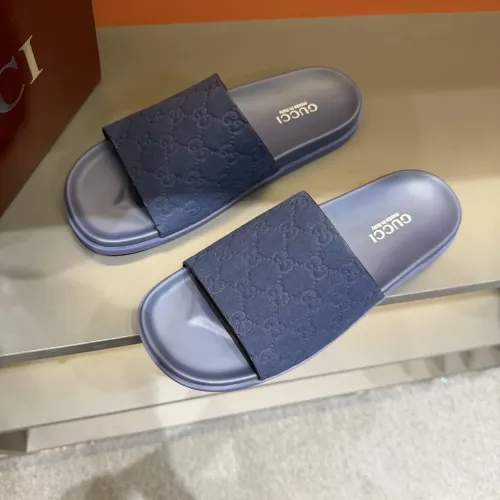 Replica Gucci Slippers For Men #1471156 $56.00 USD for Wholesale