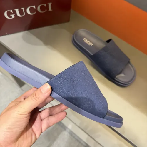 Replica Gucci Slippers For Men #1471156 $56.00 USD for Wholesale