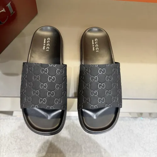 Replica Gucci Slippers For Men #1471157 $56.00 USD for Wholesale
