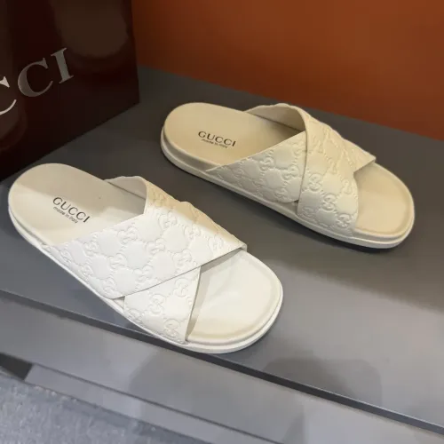 Replica Gucci Slippers For Men #1471158 $56.00 USD for Wholesale