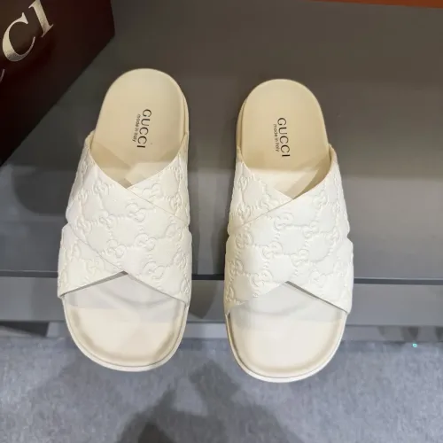 Replica Gucci Slippers For Men #1471158 $56.00 USD for Wholesale