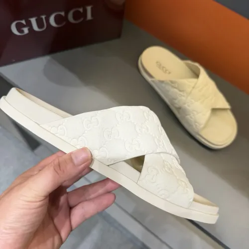 Replica Gucci Slippers For Men #1471158 $56.00 USD for Wholesale