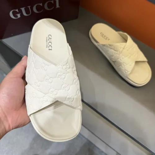 Replica Gucci Slippers For Men #1471158 $56.00 USD for Wholesale