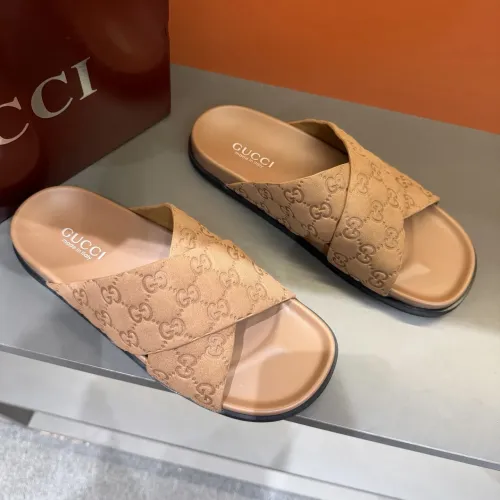 Replica Gucci Slippers For Men #1471159 $56.00 USD for Wholesale