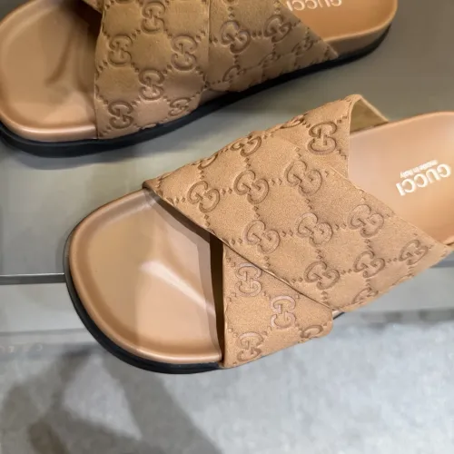 Replica Gucci Slippers For Men #1471159 $56.00 USD for Wholesale