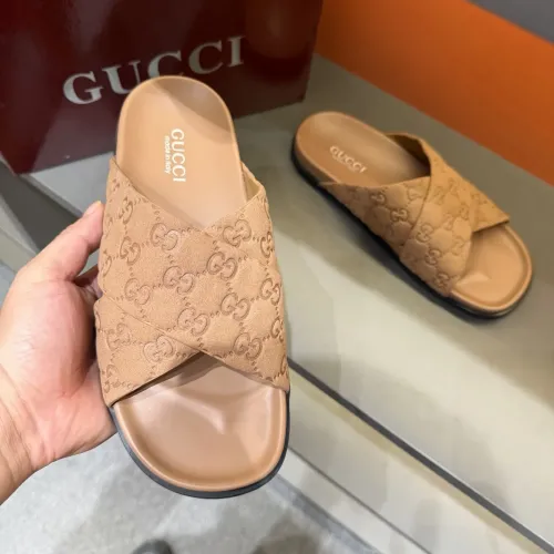 Replica Gucci Slippers For Men #1471159 $56.00 USD for Wholesale
