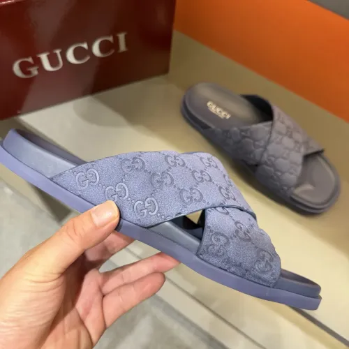 Replica Gucci Slippers For Men #1471160 $56.00 USD for Wholesale