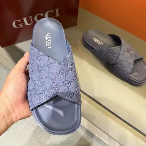 Replica Gucci Slippers For Men #1471160 $56.00 USD for Wholesale